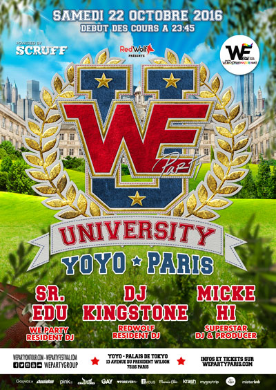 WE PARTY UNIVERSITY